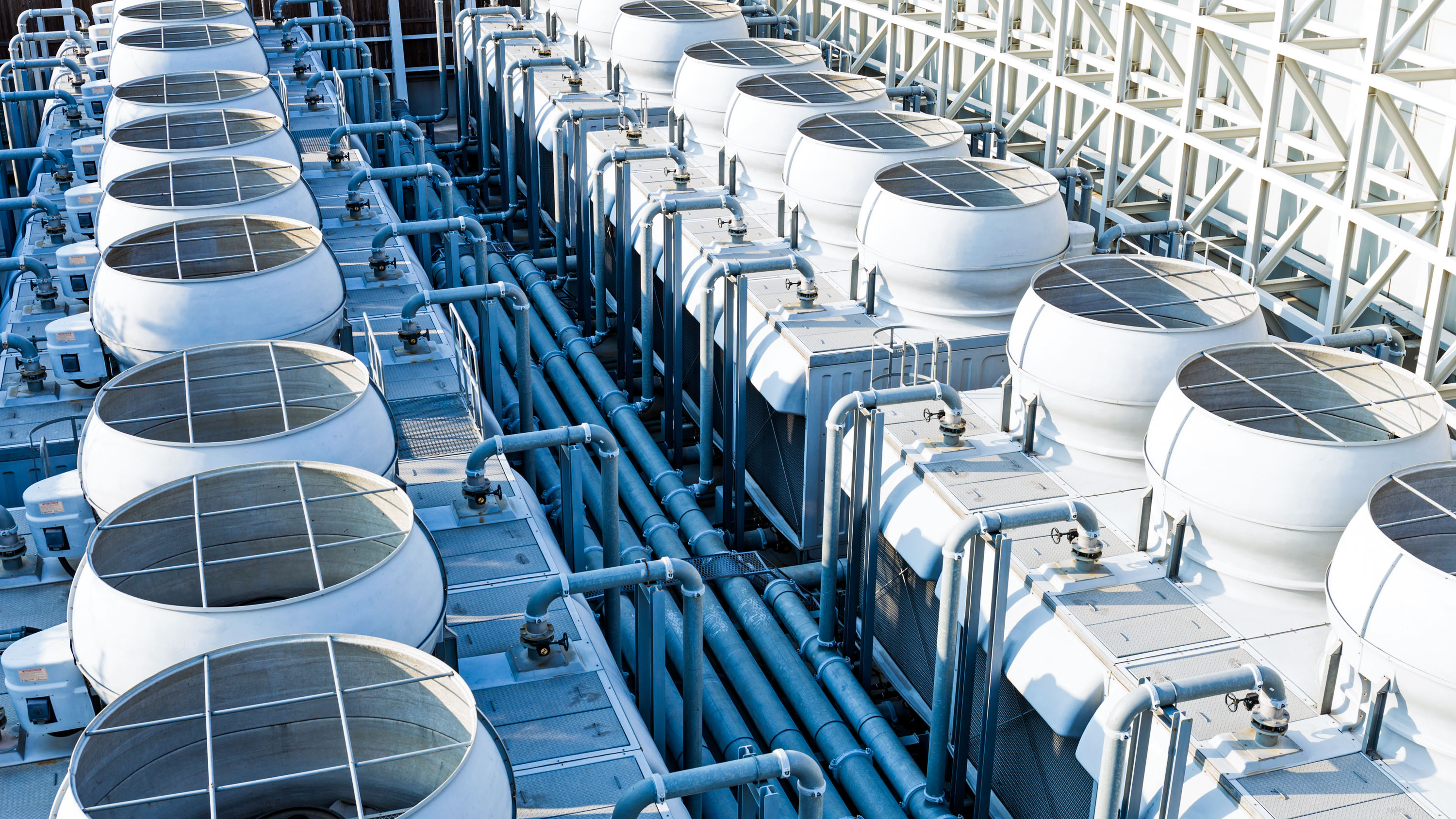 Air conditioning systems on roof top
