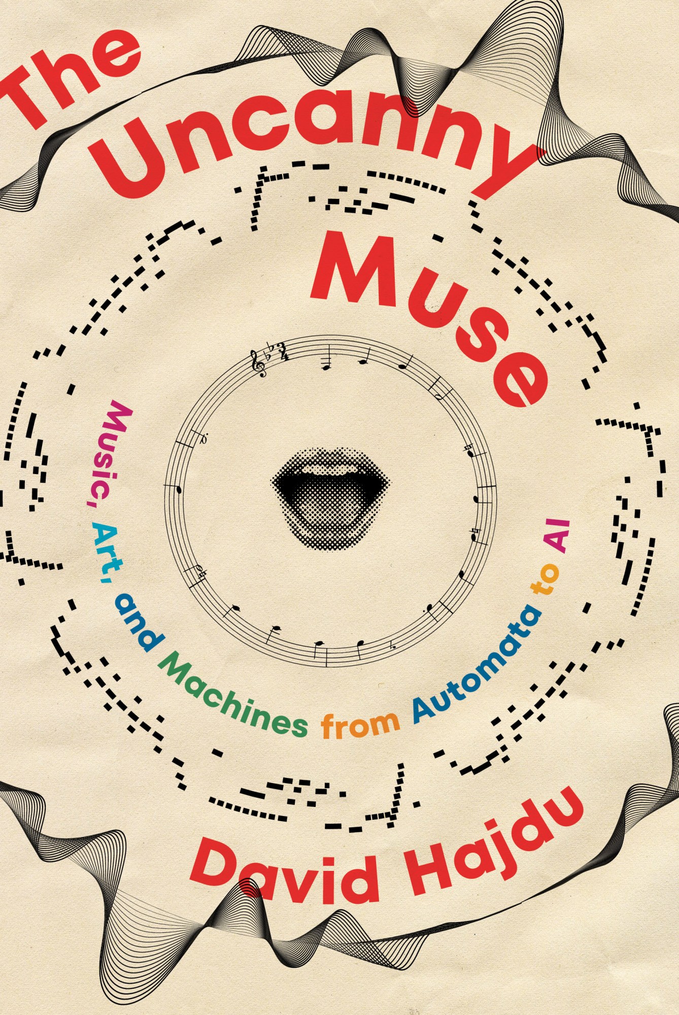 book cover of the Uncanny Muse